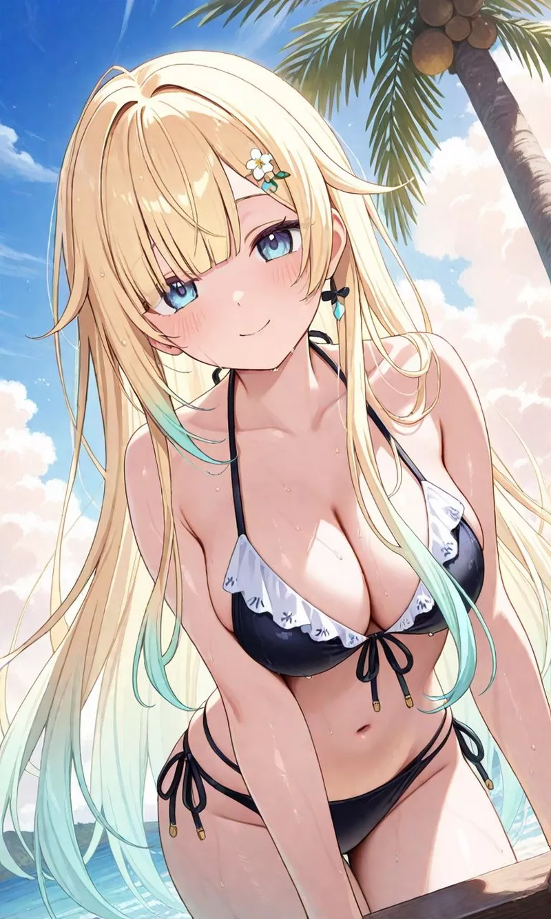 Anime girl sexy phong cách nữ thần anime