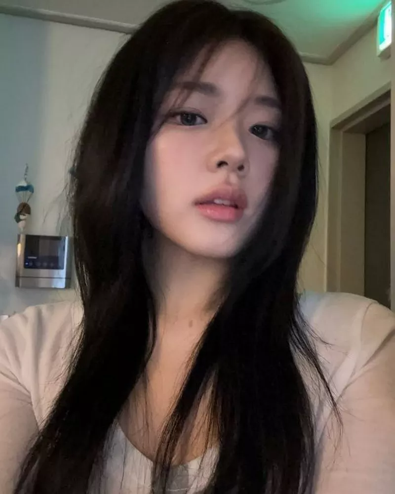 Ảnh gái xinh Hàn Quốc phong cách đời thường xinh xắn