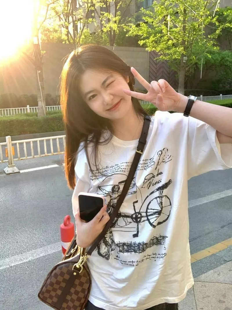 Ảnh gái xinh Hàn Quốc style đời thường