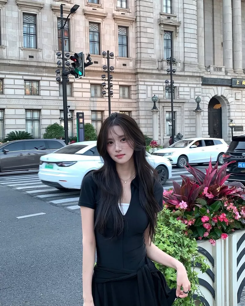 Gái xinh Hàn Quốc diện trang phục mùa thu